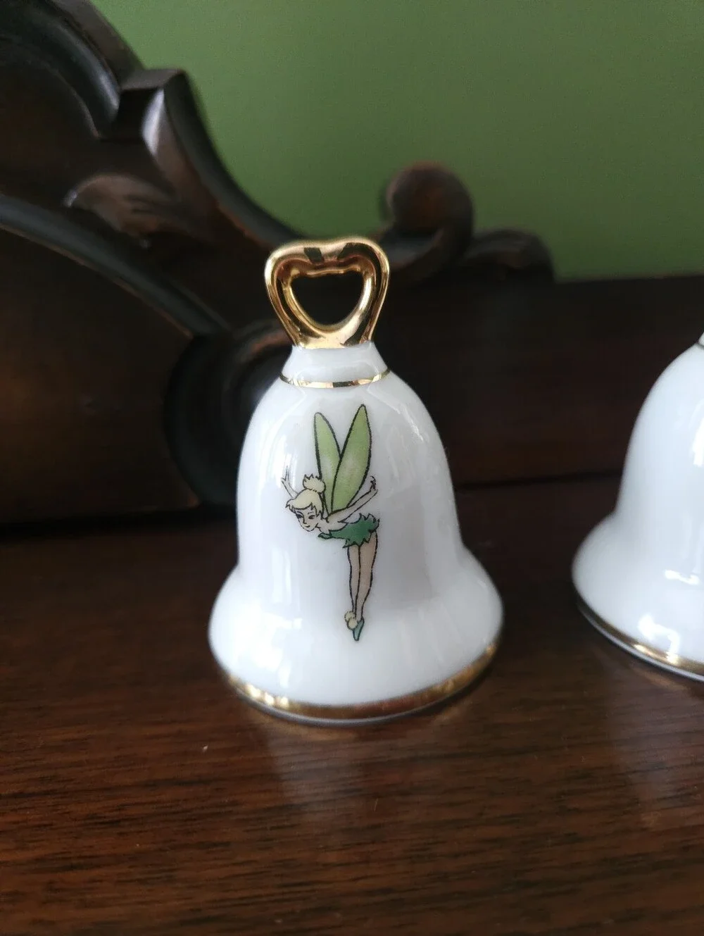 Vintage Disneyland Tinker Bell Salt & Pepper Shakers Made in Japan